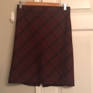 Plaid skirt